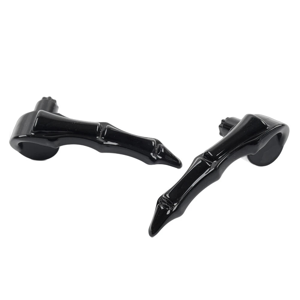 Black Saddlebag Skull Fingers Latch Handles for Harley Touring Bagger (2014- )
