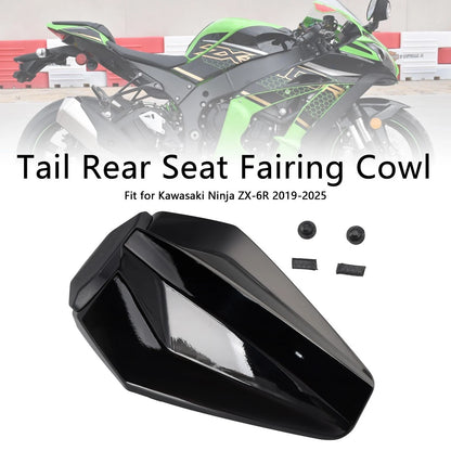 Racing Tail Fairing for Kawasaki ZX6R 2019-2025 Black