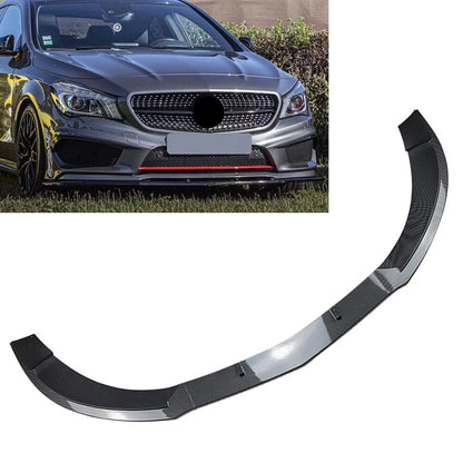 Bumper Splitter Lip Spoiler for Benz CLA Class C117 CLA200 260 CLA45 (13-15)