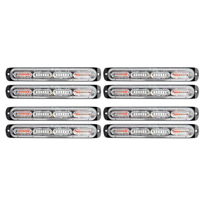 4 LED Strobe Lights Emergency Flashing Beacons for Cars