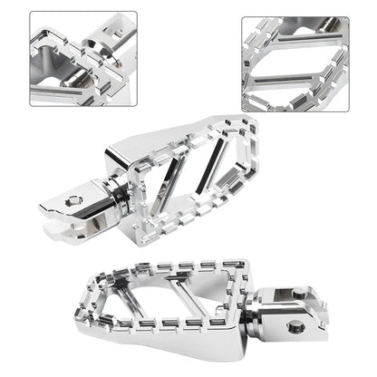 CNC Front Foot Pegs for Harley Softail Fat Boy Low Rider (2018-2023)