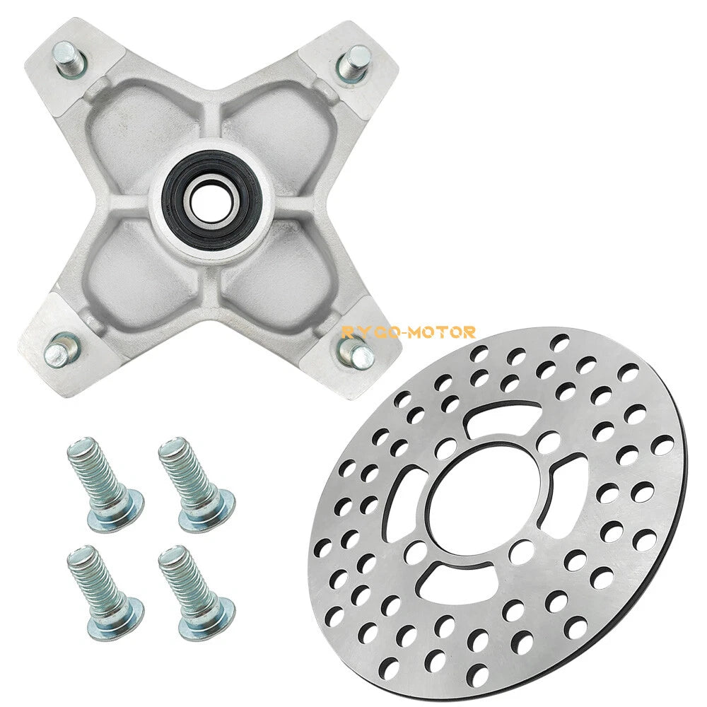 Front Wheel Hub & Brake Rotor Assy for Yamaha Banshee 350 (1990–2006)