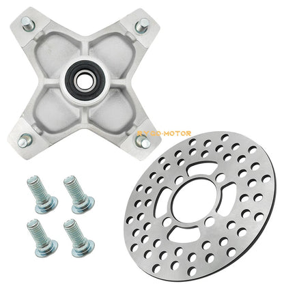 Front Wheel Hub & Brake Rotor Assy for Yamaha Banshee 350 (1990–2006)