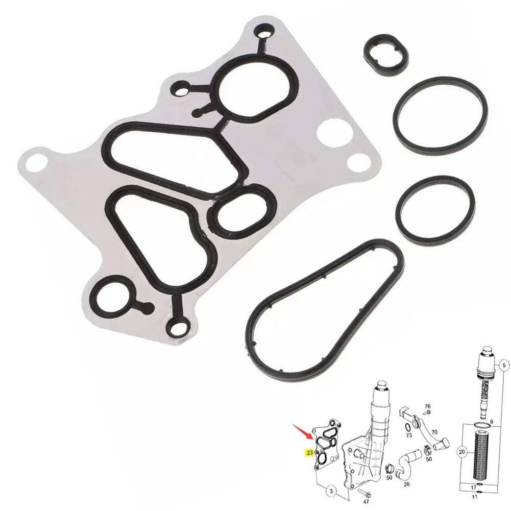 Oil Cooler Gasket Kit for Mercedes E200/E300/E400/C200
