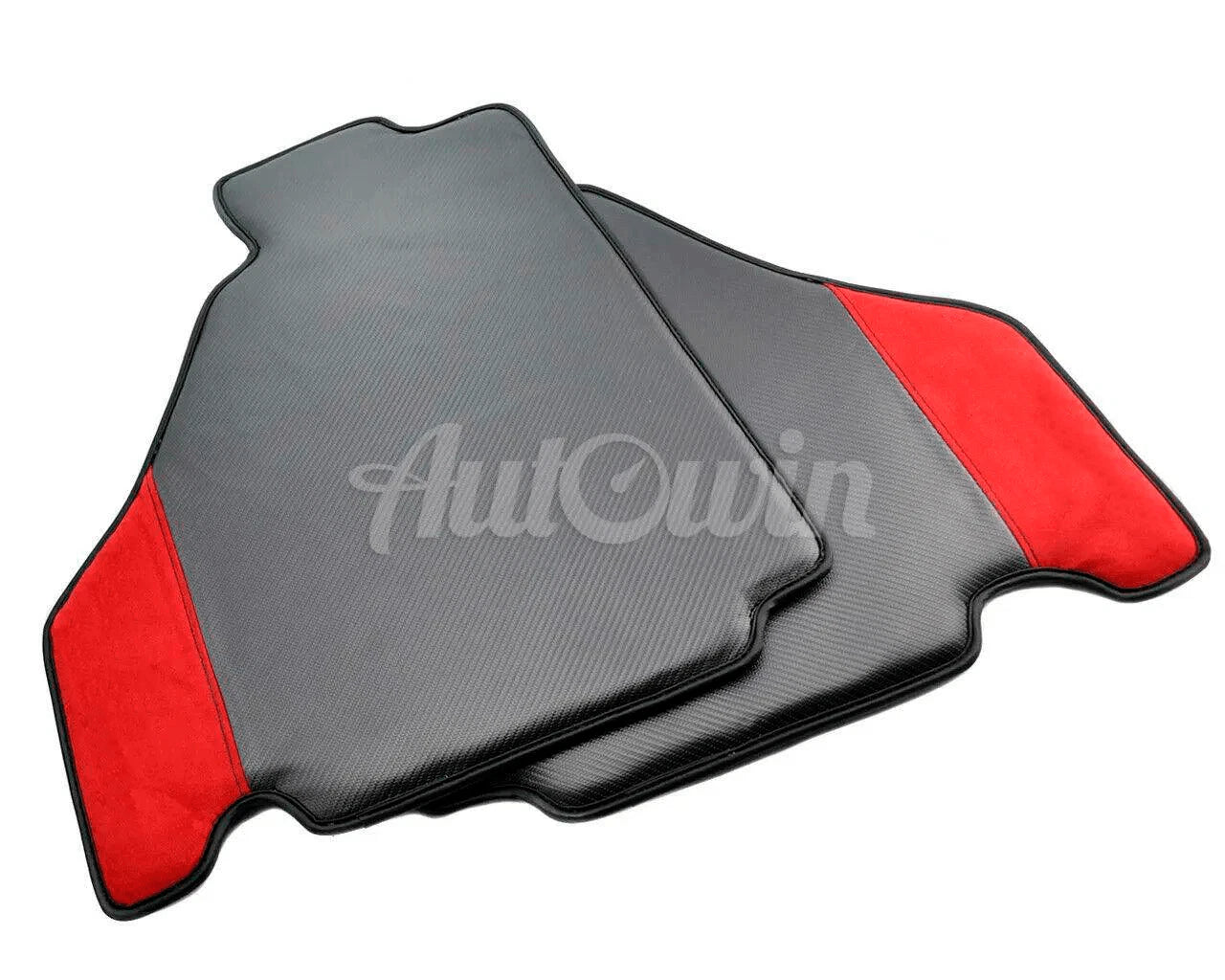 Black Carbon Fiber Floor Mats for Ferrari F430 (2004-2009)