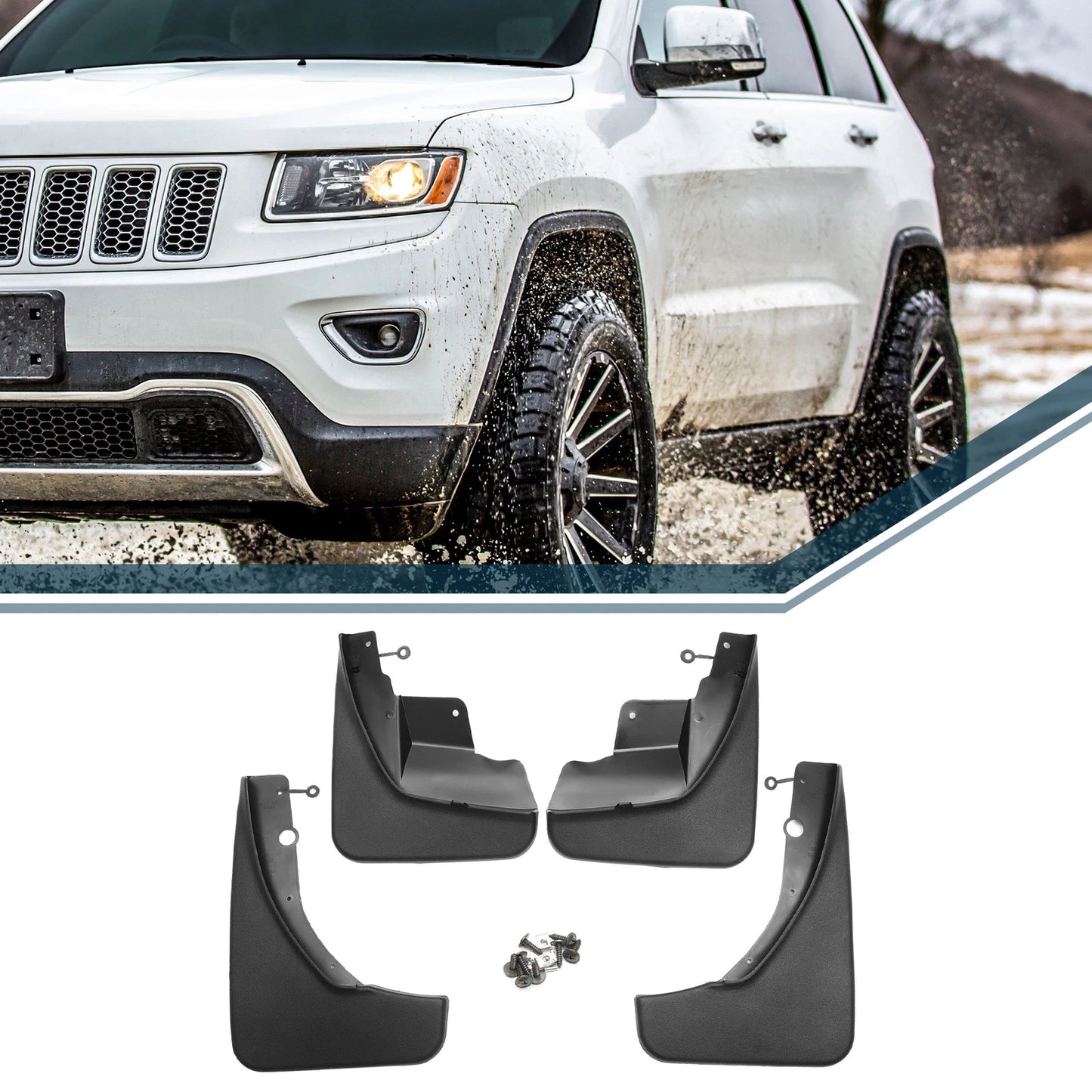 Mud Flap Splash Guard for Jeep Grand Cherokee (2011-2022)