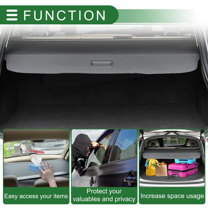 Car Trunk Retractable Cargo Cover for Mercedes-Benz R-Classe S251 2007-2019