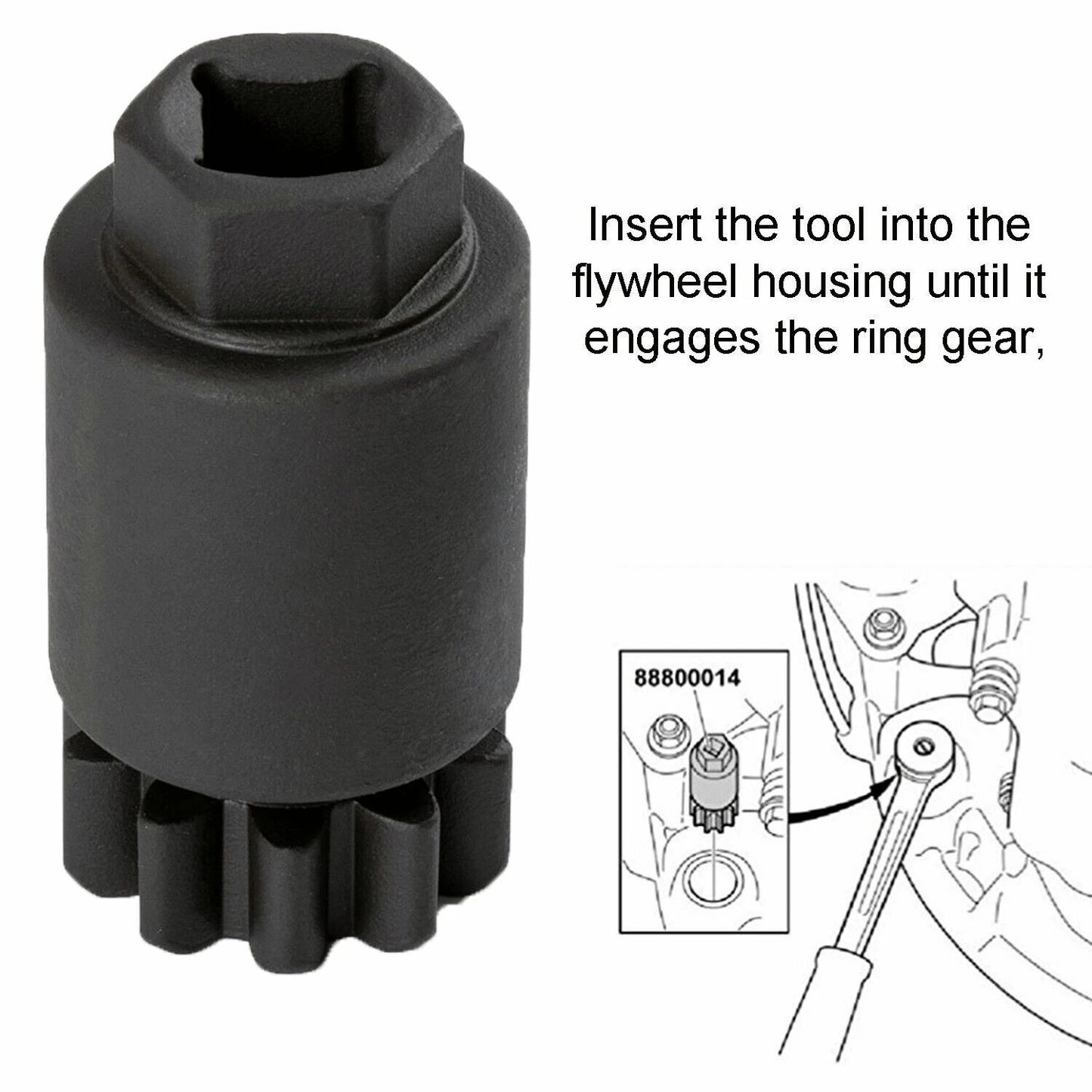 Engine Barring Tool for Volvo D11 D13 D16 (2006-2023)