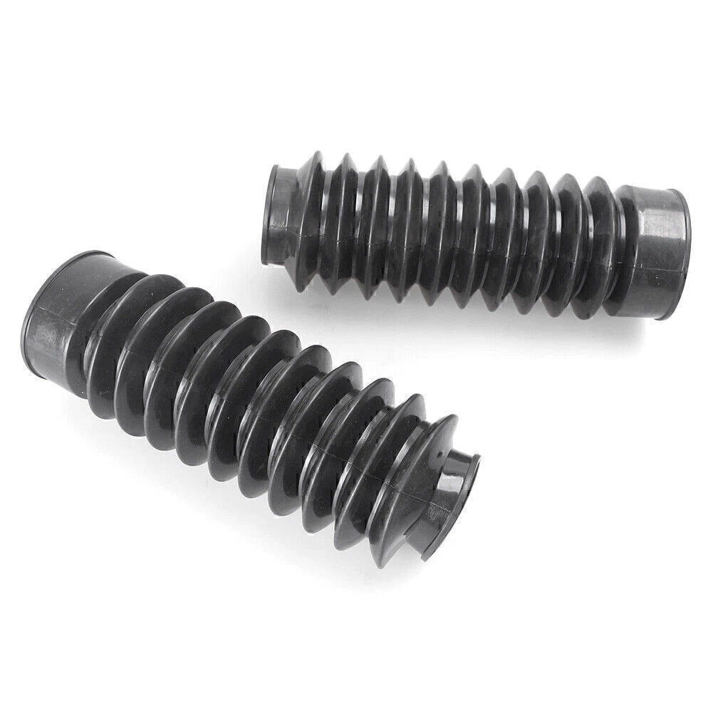 49mm Rubber Fork Gaiters for Harley Dyna FatBob Low Rider (2006-2023)