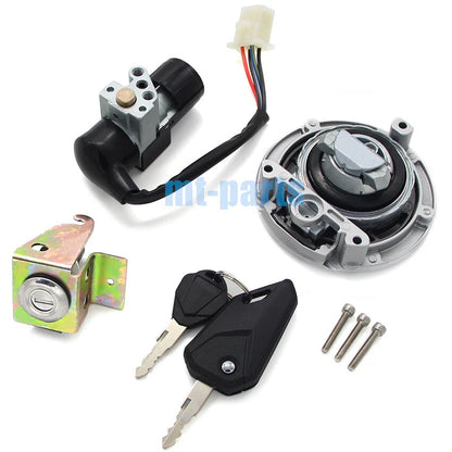 Fuel Gas Cap Ignition Key Switch Seat Lock Set for Honda GROM MSX125 (2016)