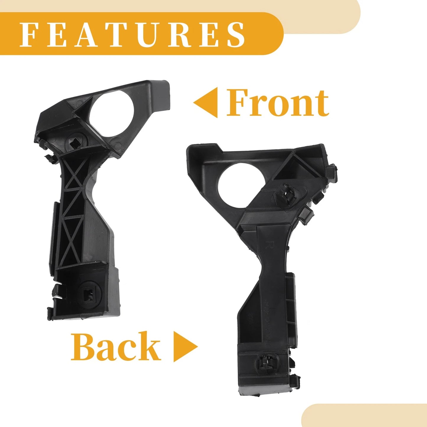 Front Bumper Support Bracket for Toyota Corolla (2005-2007) - 1 Pc