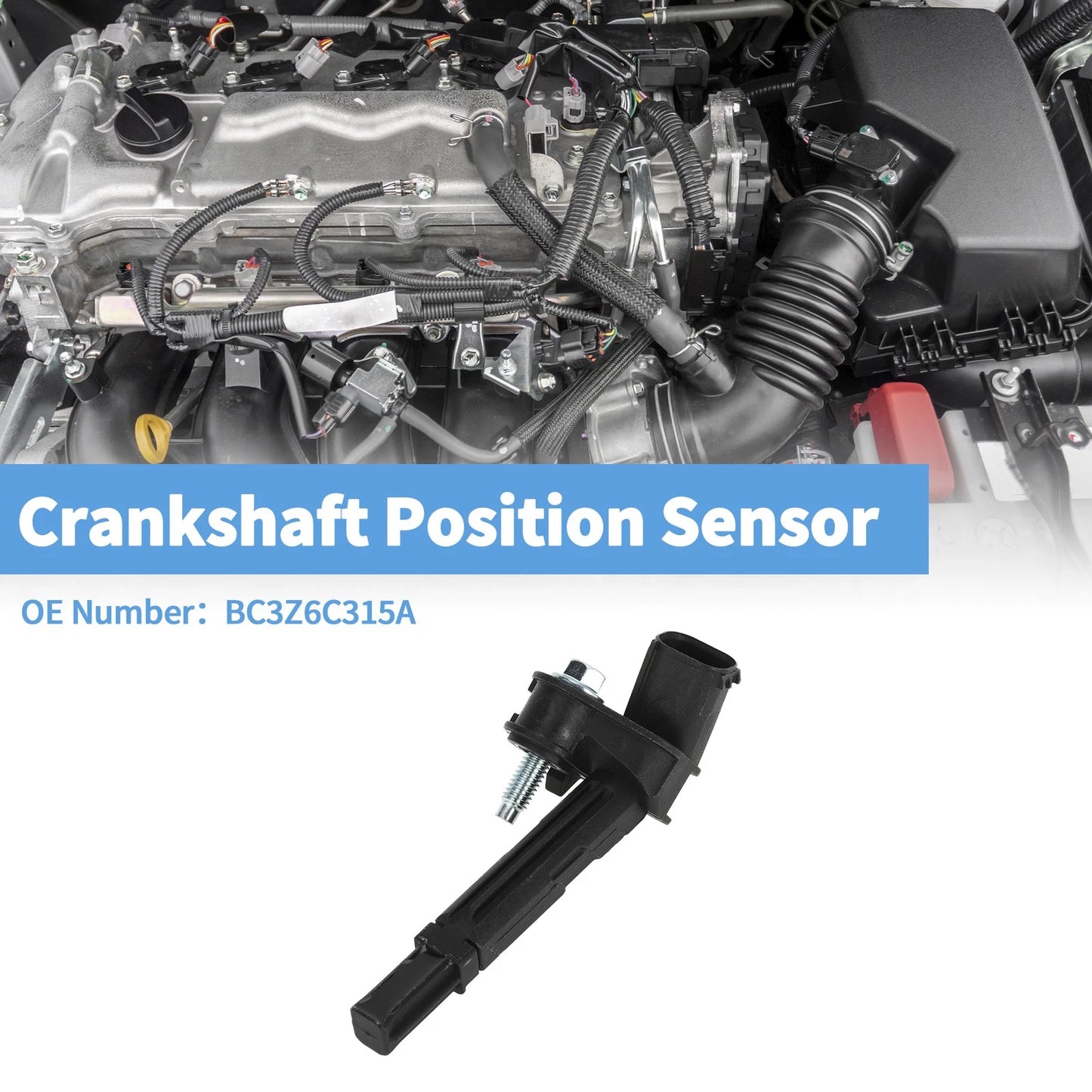 Crankshaft Position Sensor for Ford F-250 Super Duty 6.7L (2011-2019)