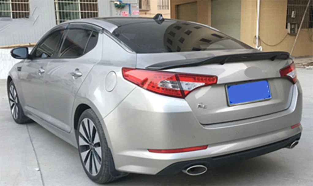 Glossy Black R Style Rear Trunk Spoiler for 2011-2013 Kia K5 Optima Sedan