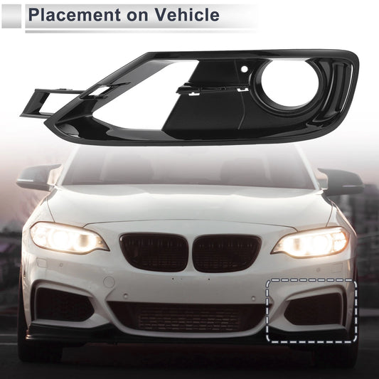 1pc Left Front Fog Light Grill for BMW F30 F31 (2011-2018)