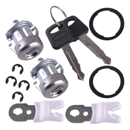 Door Lock Cylinder Set for Ford F150 F250 Explorer Freestar Windstar (2000-2006)