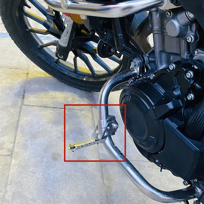 Folding Footrest Pegs for BMW R1250GS (2021-2022) - Silver 2 x