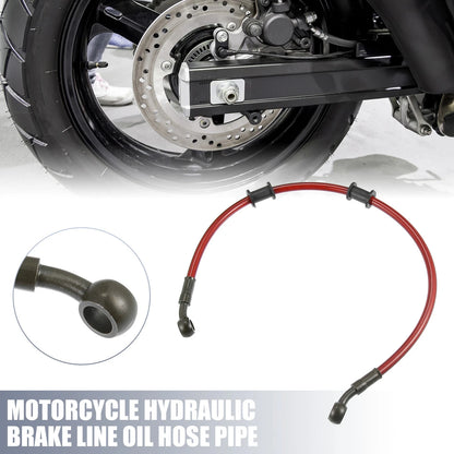 50cm 19.69" 10mm Motorcycle Hydraulic Brake Line Oil Hose Pipe for Motorcycle