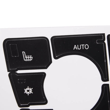 A/C Button Repair Decal Set for Opel Astra J (2009-2015)