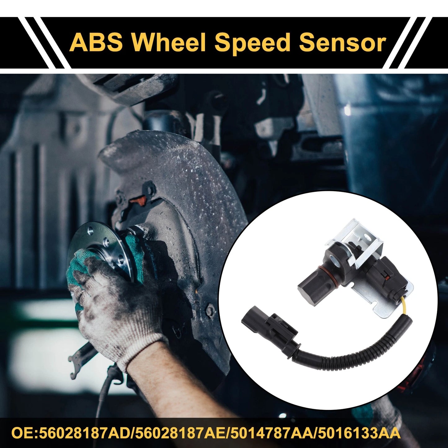 ABS Wheel Speed Sensor for Dodge Ram 1500 2500 3500