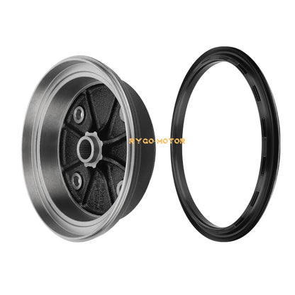 Front Brake Drum Wheel Hub & Seal for Kawasaki Mule 3010 (2001–2008)