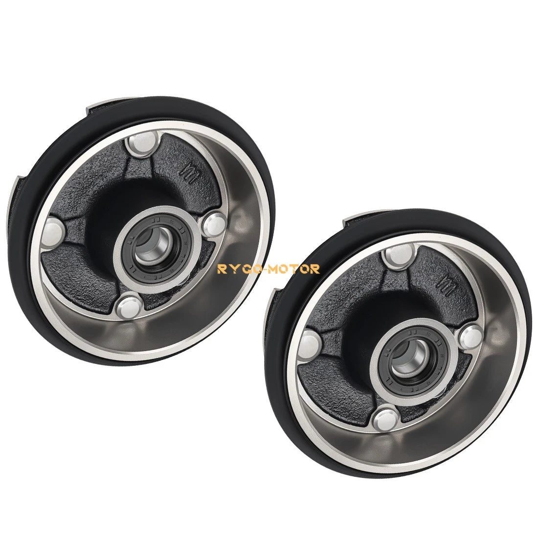 2 x Front Brake Drum for Honda FourTrax 200 TRX200 TRX200D (1990–1997)