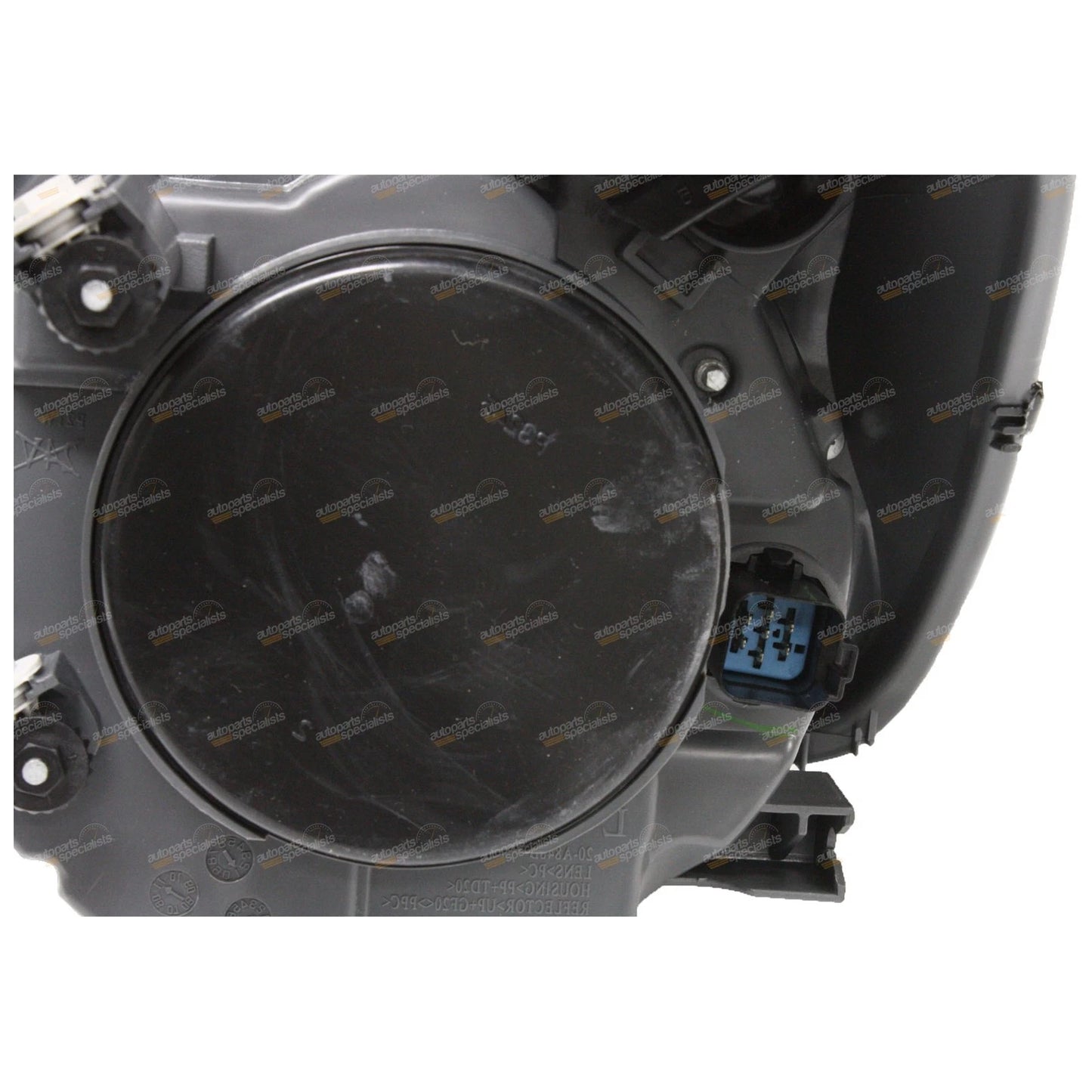 L/R Black Headlight for Ford Fiesta (2005-2008)