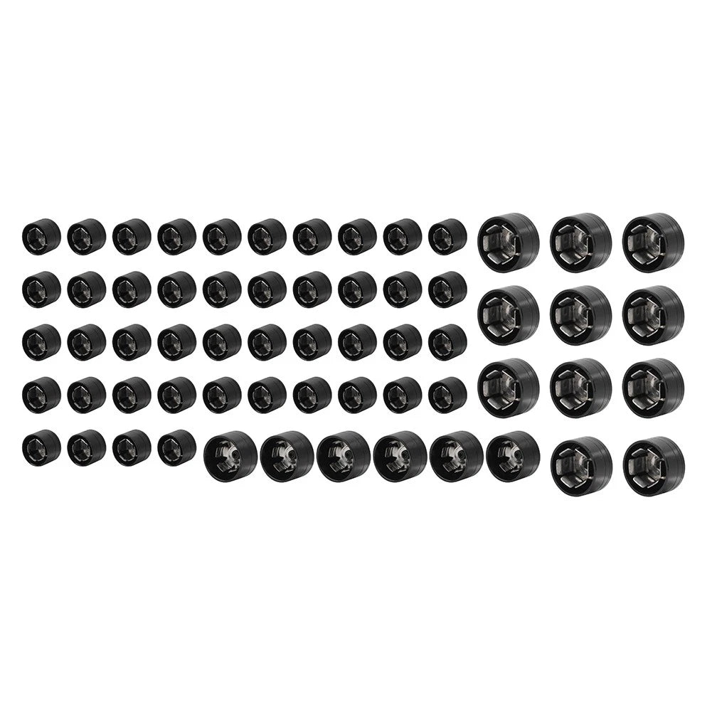 61x Engine Bolt Topper Caps for Harley Touring Road King Electra Glide (1999-2006)