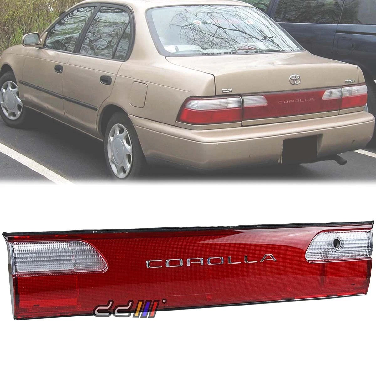 Rear Reflector Garnish Panel for Toyota Corolla AE100 AE101 AE102 (1994-1997)