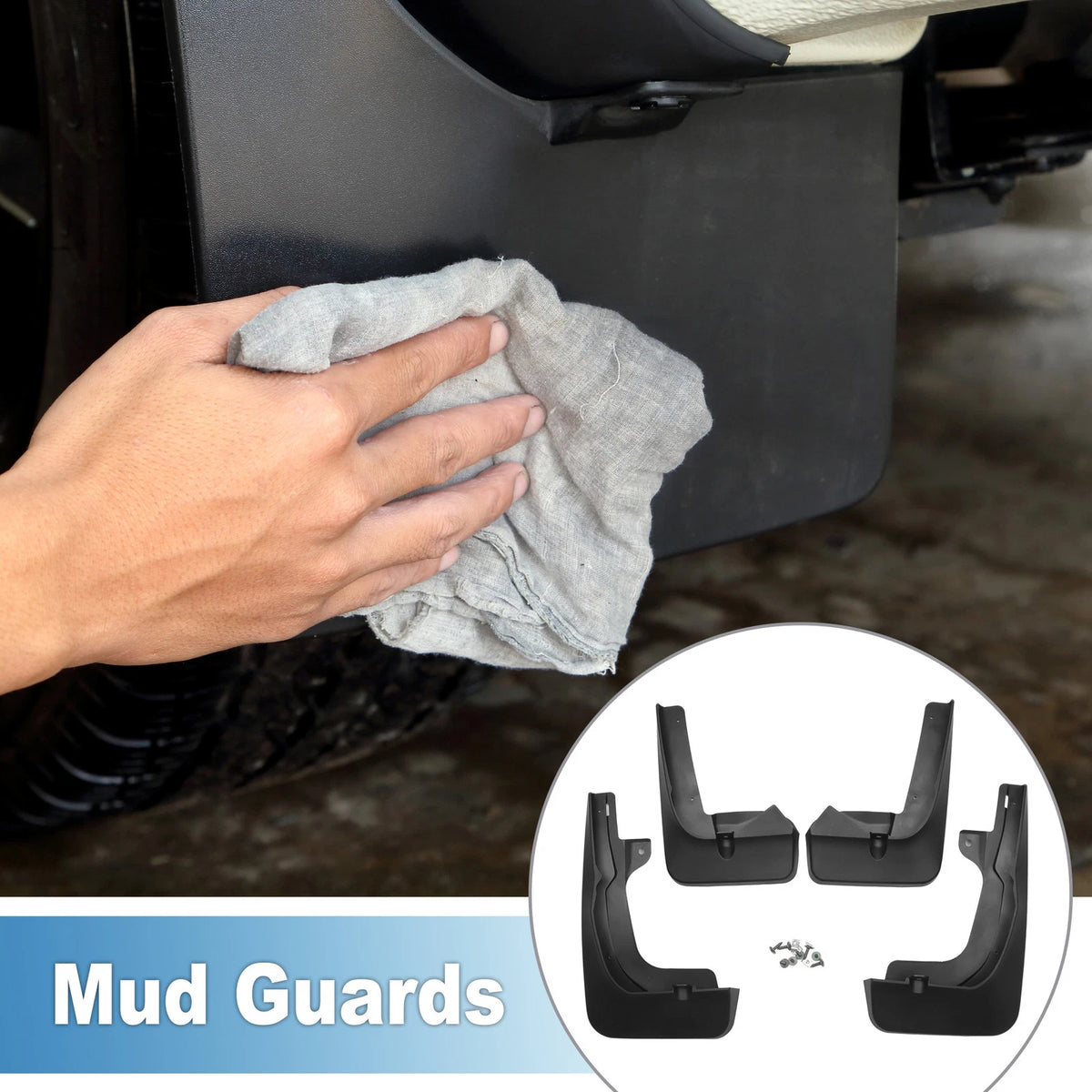 Mud Flap Splash Guards for Lexus RX500h RX350h RX350 (2023-2024)