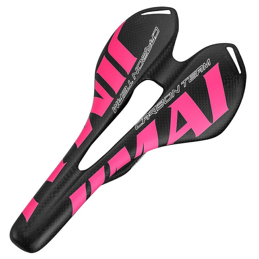 Carbon 3K Matte Seat Saddle for MTB Mountain Bike & Road Bike Cycling