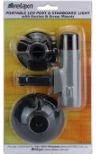 LED Portable Navigation Light for Kayaks/Small Boats, Waterproof, 2 Mounting Types