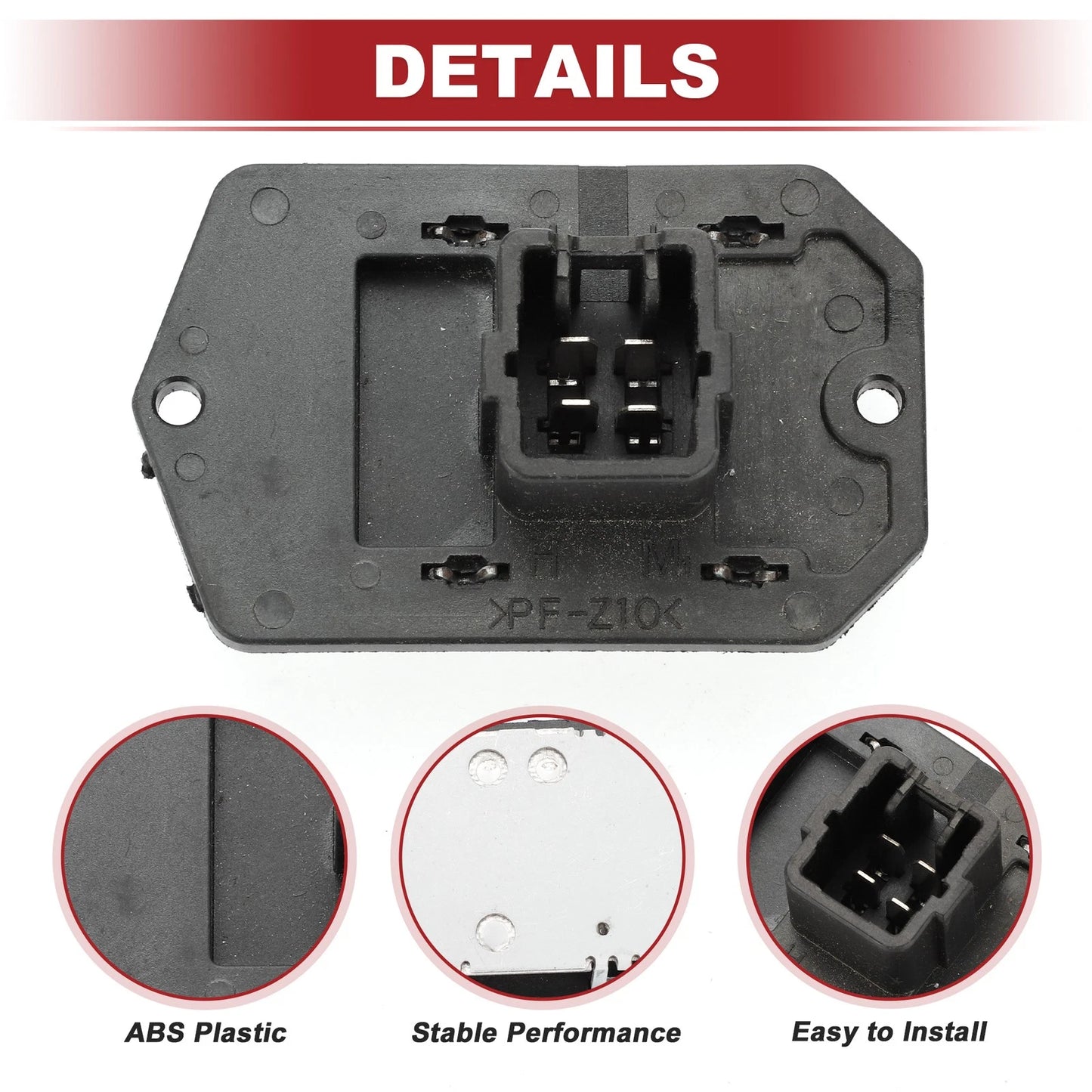 Blower Motor Resistor for Toyota Yaris NHP13 NSP13 NCP13 NLP13 (2010-2020)
