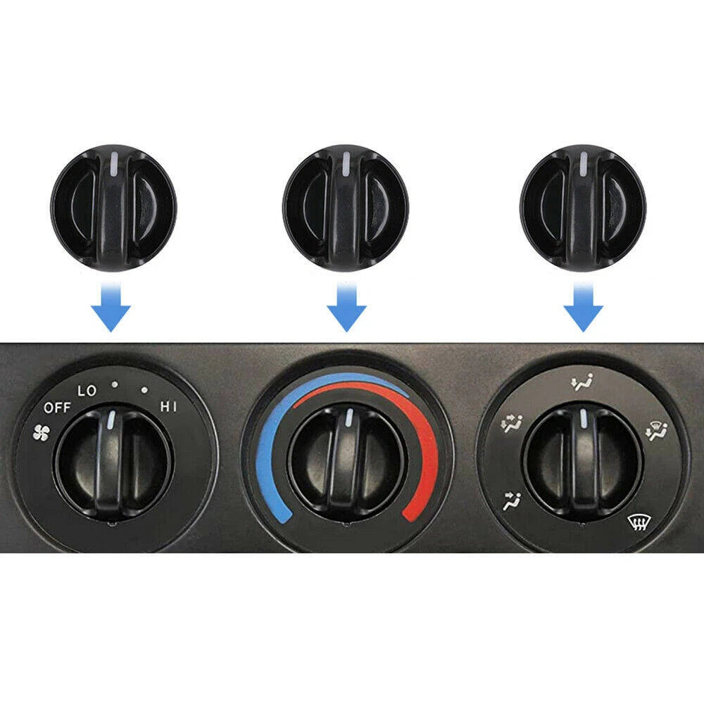 Black AC Climate Control Knob for 2000-2006 Toyota Tundra (2000-2006)