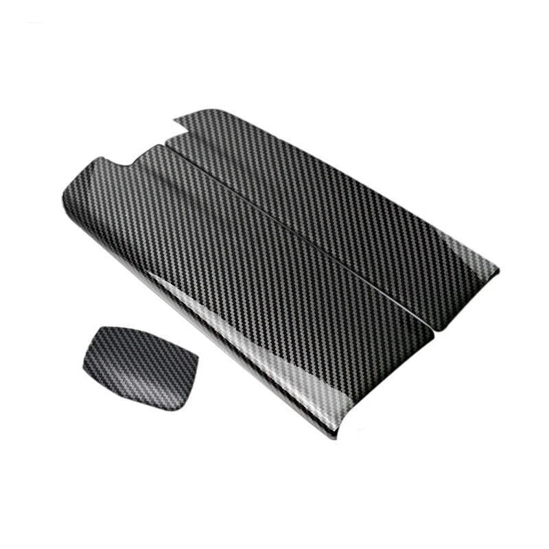 Carbon Fiber Center Armrest Box Cover for Mercedes Benz E Class (2010–2015)