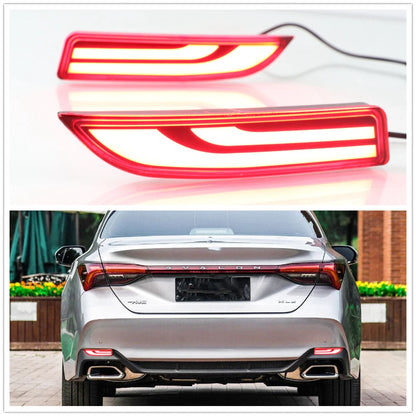 Rear Bumper Reflector for Toyota Avalon 2018-2022 (2 x Red LED Lights)