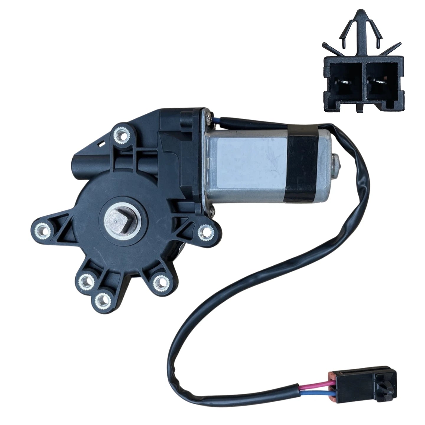 Rear Left Window Lift Motor 2 x Pins for Nissan Maxima (1995-1999)