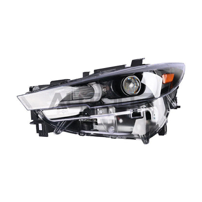 Left Driver Side Headlight FULL LED W/AFS Black for Mazda CX-5 (2022–2024)