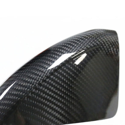 100% Carbon Fiber Stick-on Side Mirror Caps for Benz C300 Sedan W206 2022-24 LHD
