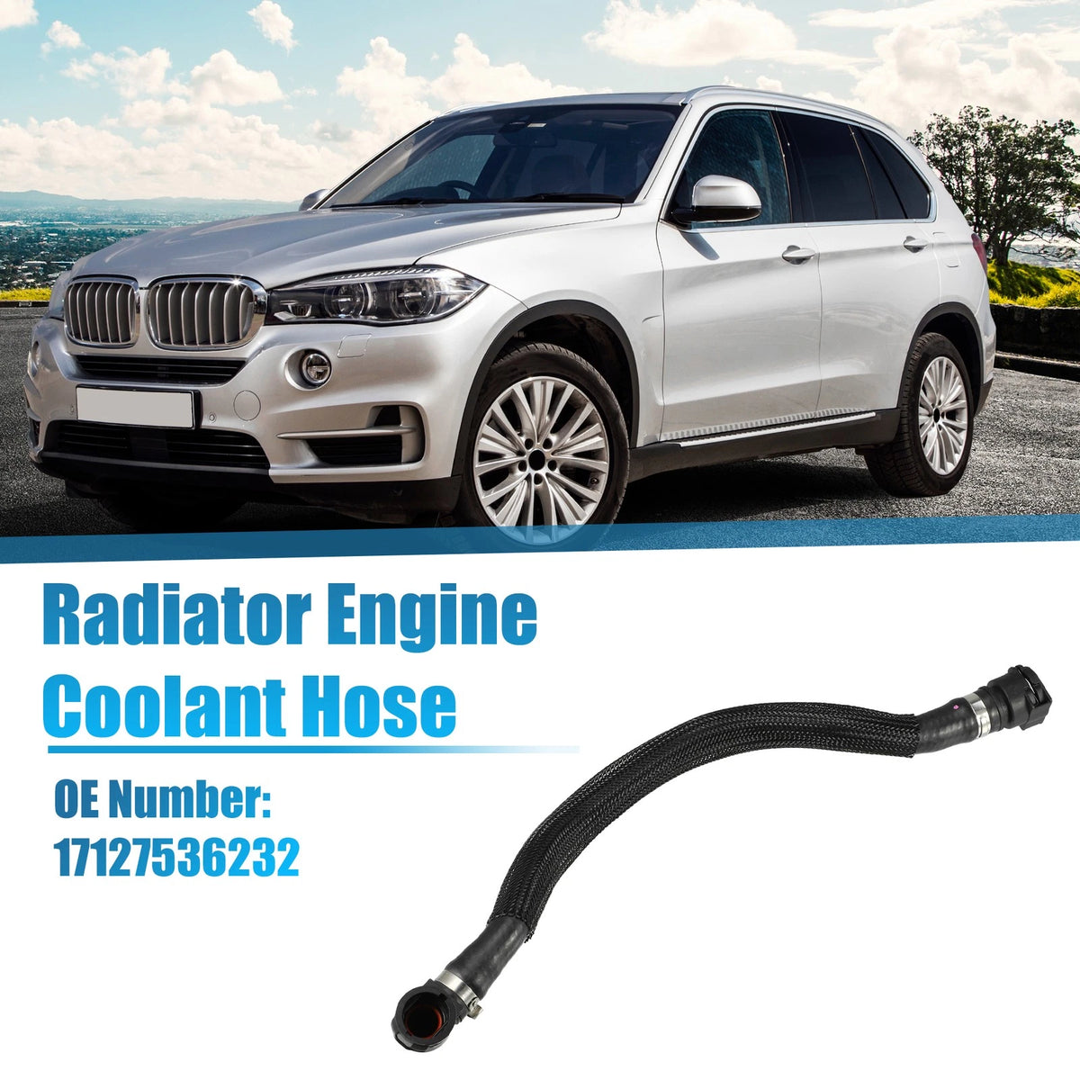 Radiator Hose & Reservoir Hose for BMW X5 4.8i (2007-2008)