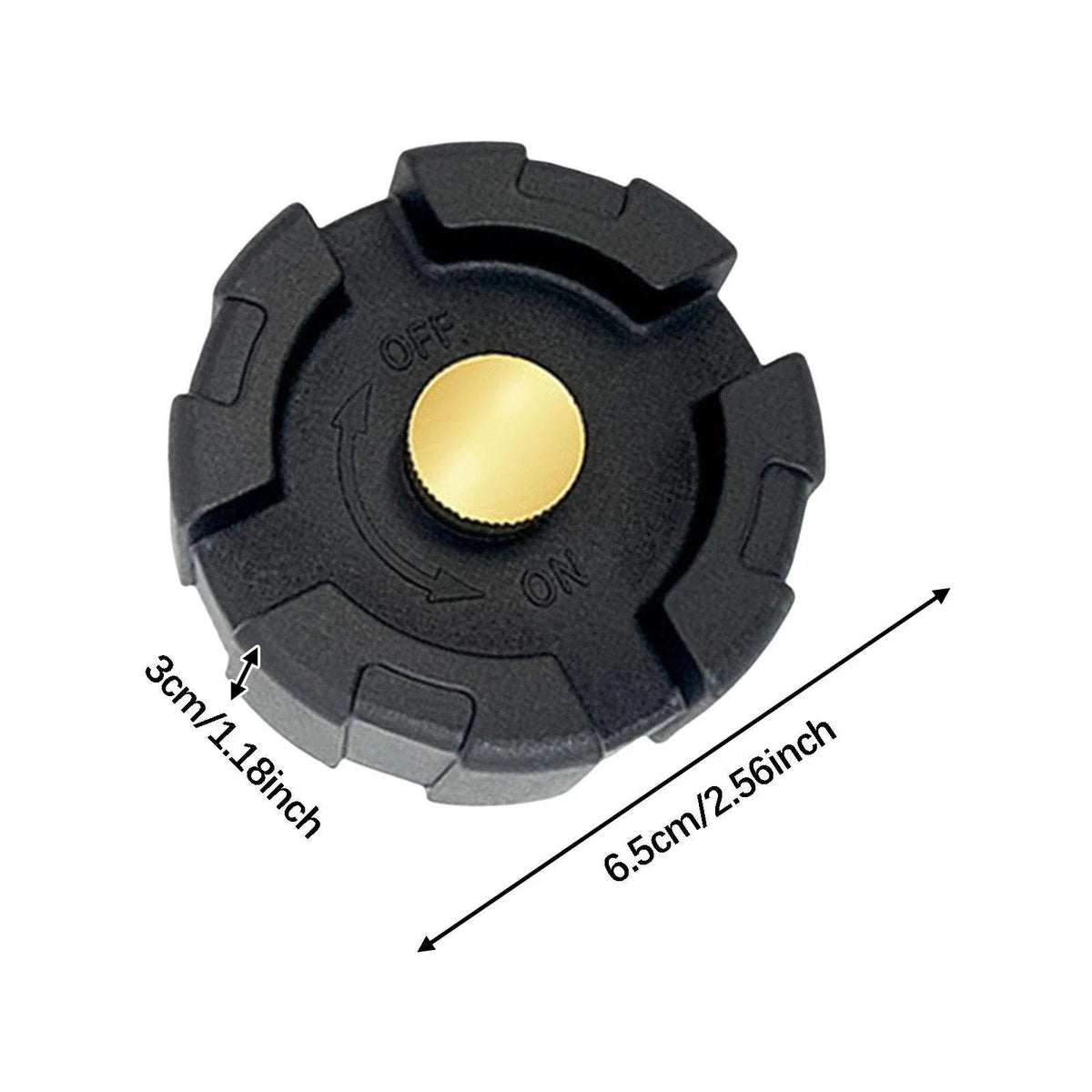 Outboard Fuel Tank Cap Repair Premium Replacement for OMC/Bombardier Models