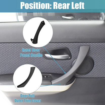 Rear Left Inner Door Handle Covers for BMW E90 (2006-2011)