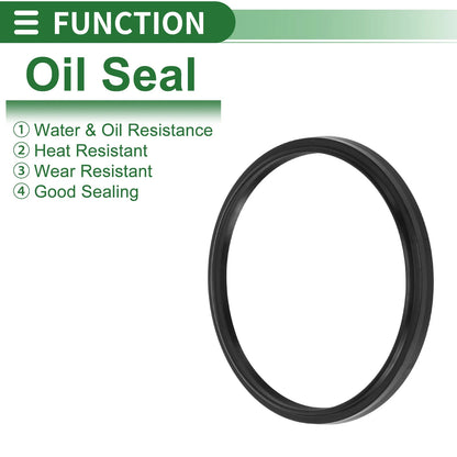 Oil Seal 95x105x6mm NBR Rubber Black 5 Pcs