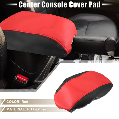 Center Console Armrest Cover for Dodge Durango (2011 - 2021) Black Red