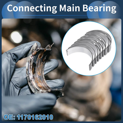 Main Bearing Set for Toyota Camry (1988-1991) - 8 Pcs