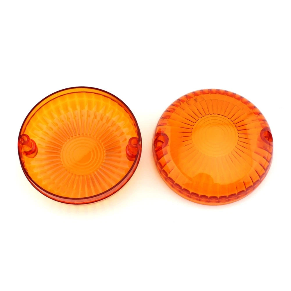 2 x Turn Signal Light Lens Covers for Yamaha V Star 650 1100 Vmax 1200 1700
