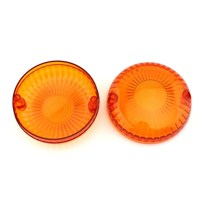 2 x Turn Signal Light Lens Covers for Yamaha V Star 650 1100 Vmax 1200 1700