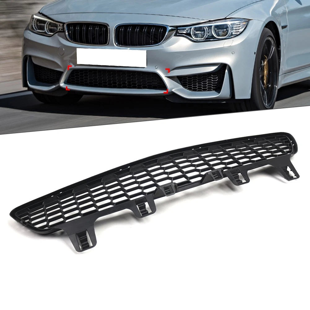 Front Bumper Mesh Grille for BMW M3 F80 M4 F82 F83 (2015-2020)