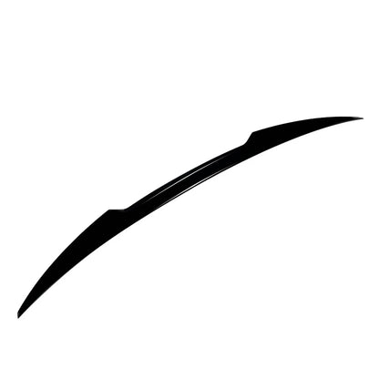 Glossy Black Rear Trunk Wing Spoiler for Audi A4 S4 B9 Sedan (2017-2024)