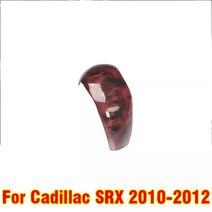 Wood Grain Car Console Gear Shift Knob Cover for Cadillac SRX (2010–2012)