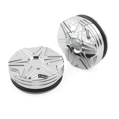 CNC Swingarm Pivot Bolt Covers for Harley V-Rod 2006-2017 ( Covers)
